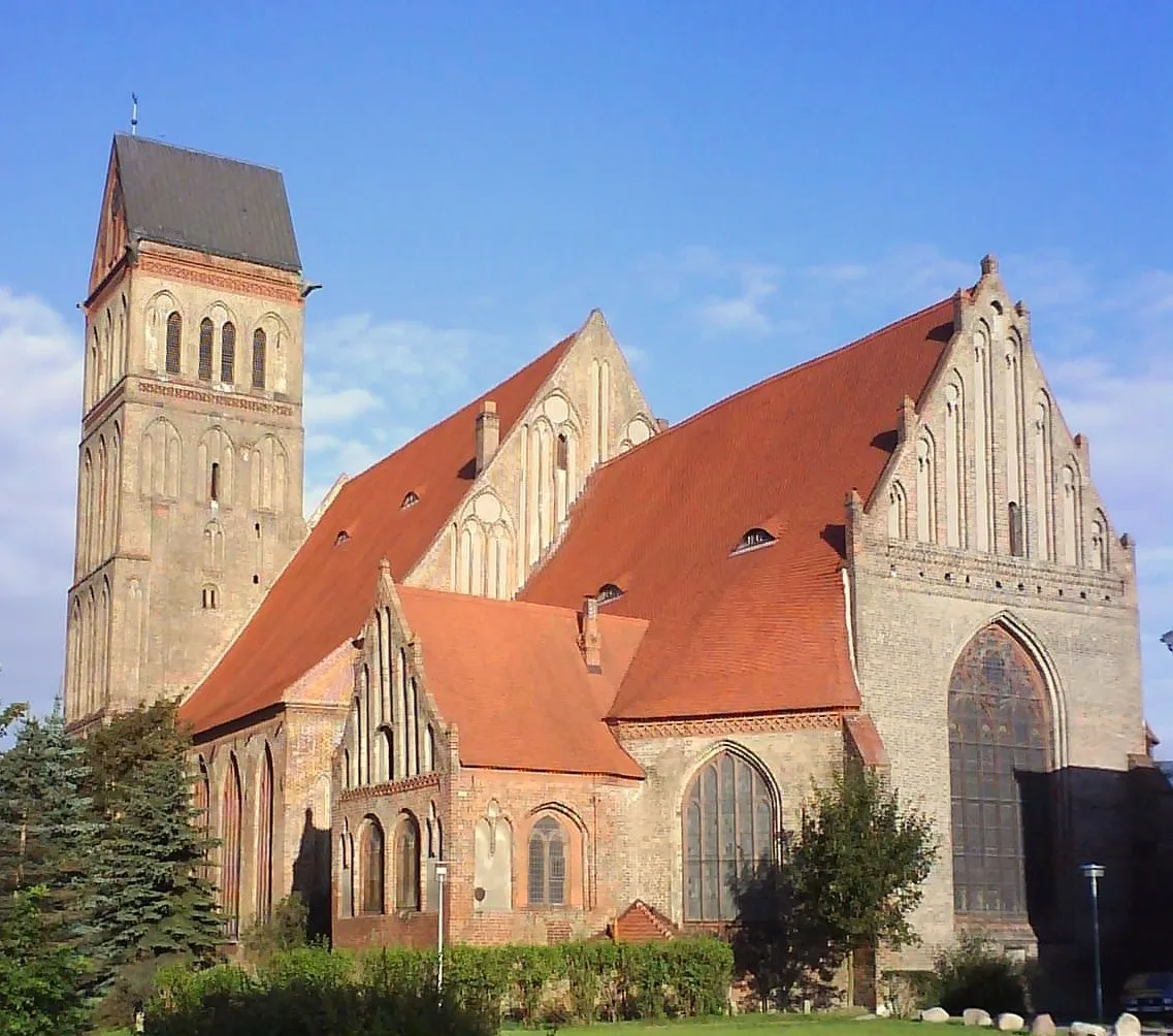 Historische Marienkirche in Anklam.